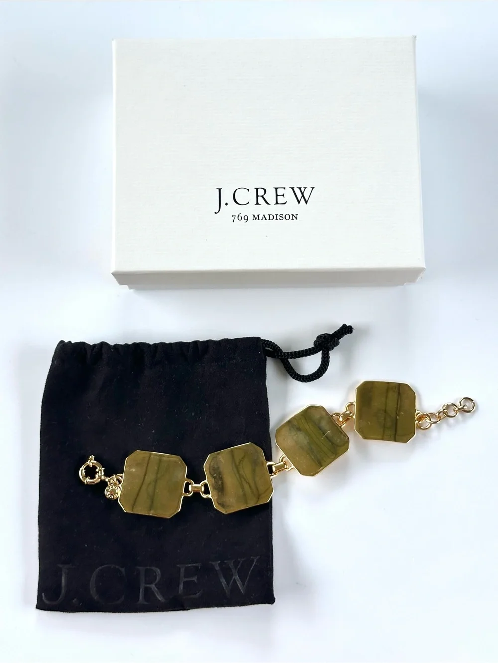 J.Crew Metal Shield Bracelet - GUC
